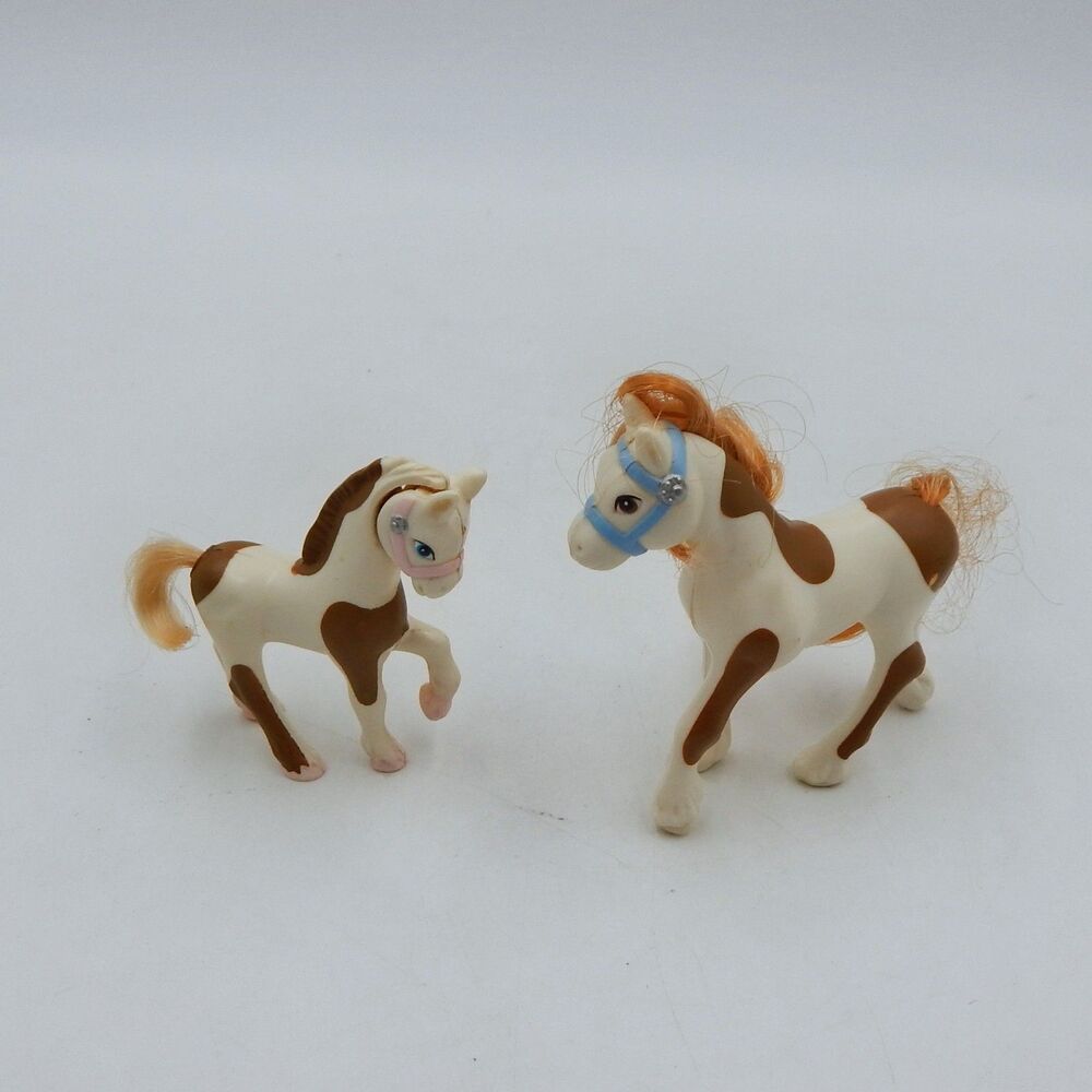 Littlest Pet Shop Shy Shetland Pony MUMMY And Pony 1993 Vintage